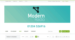 Desktop Screenshot of modernradio.co.uk