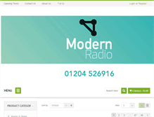 Tablet Screenshot of modernradio.co.uk